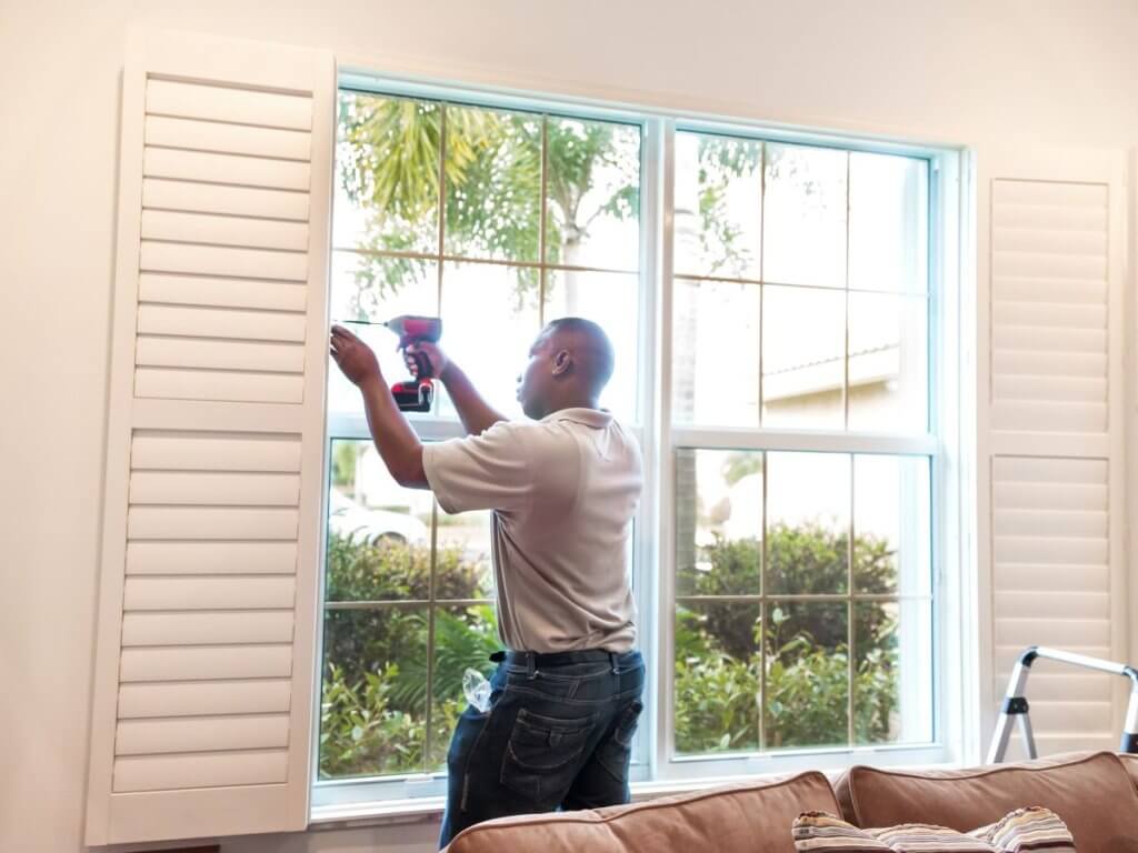 HOW ARE PLANTATION SHUTTERS ATTACHED TO WINDOWS